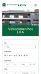 Mobile Screenshot of boligselskabetlifa.dk